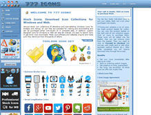 Tablet Screenshot of 777icons.com
